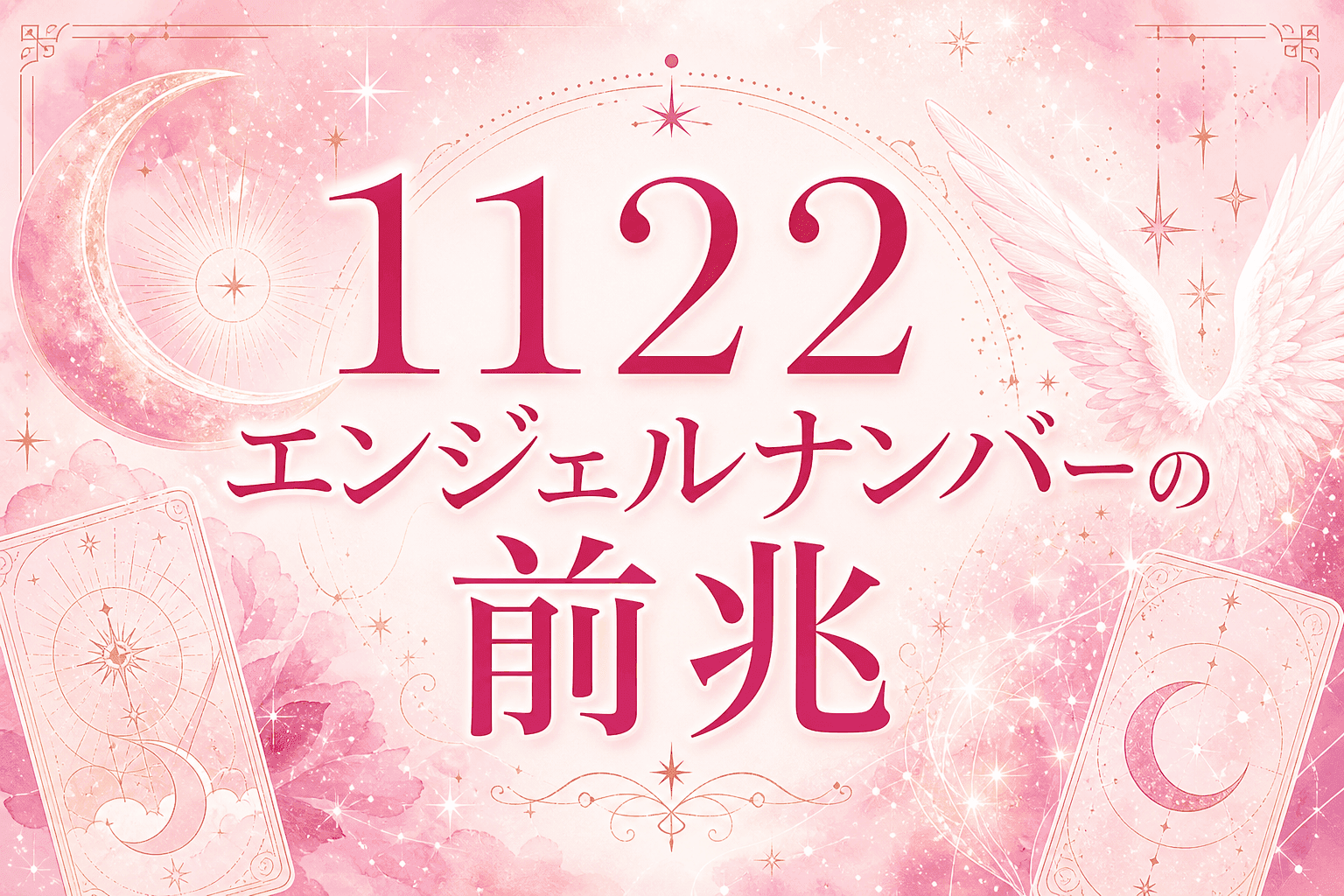 1122 エンジェルナンバーの前兆