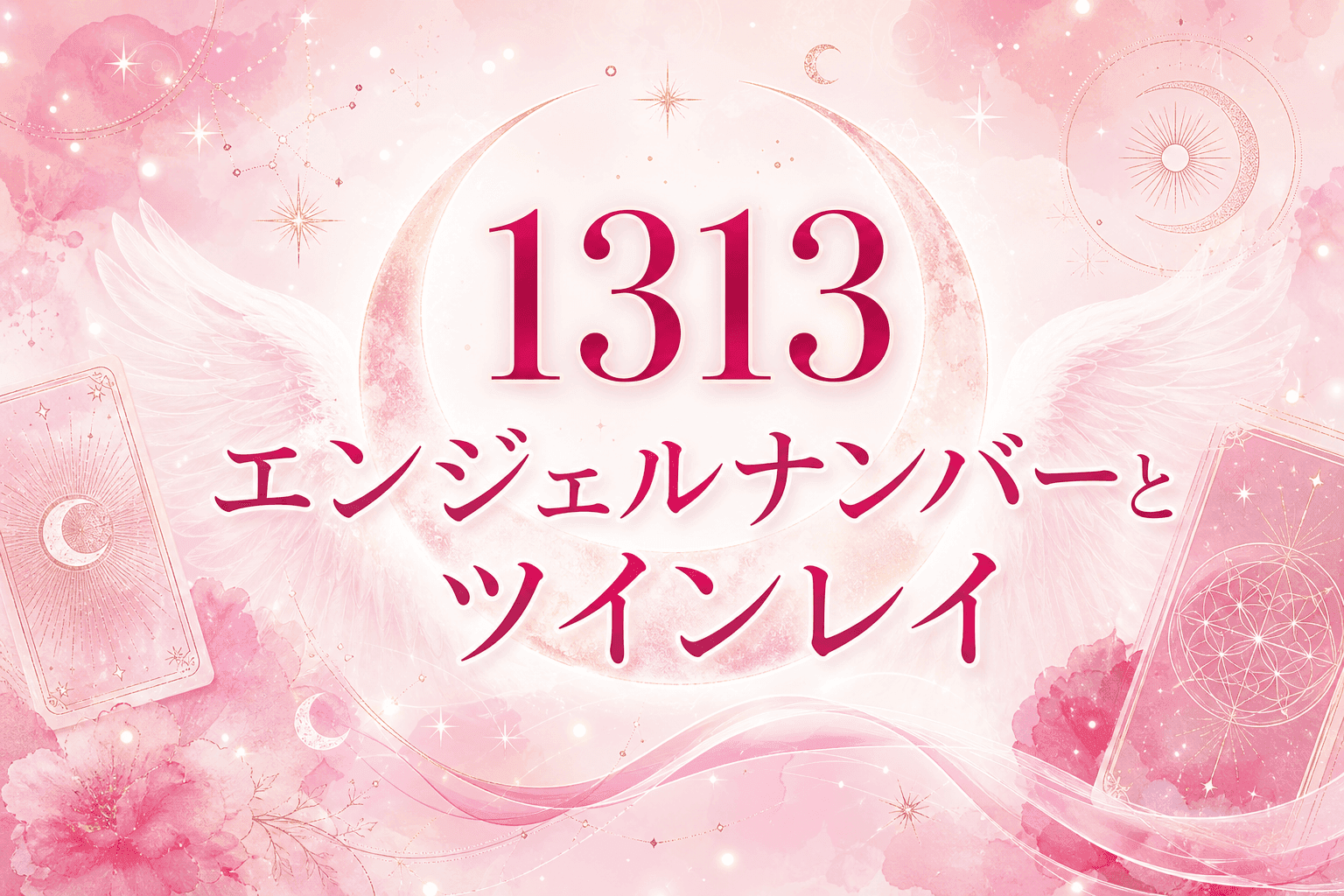1313 エンジェルナンバーとツインレイ