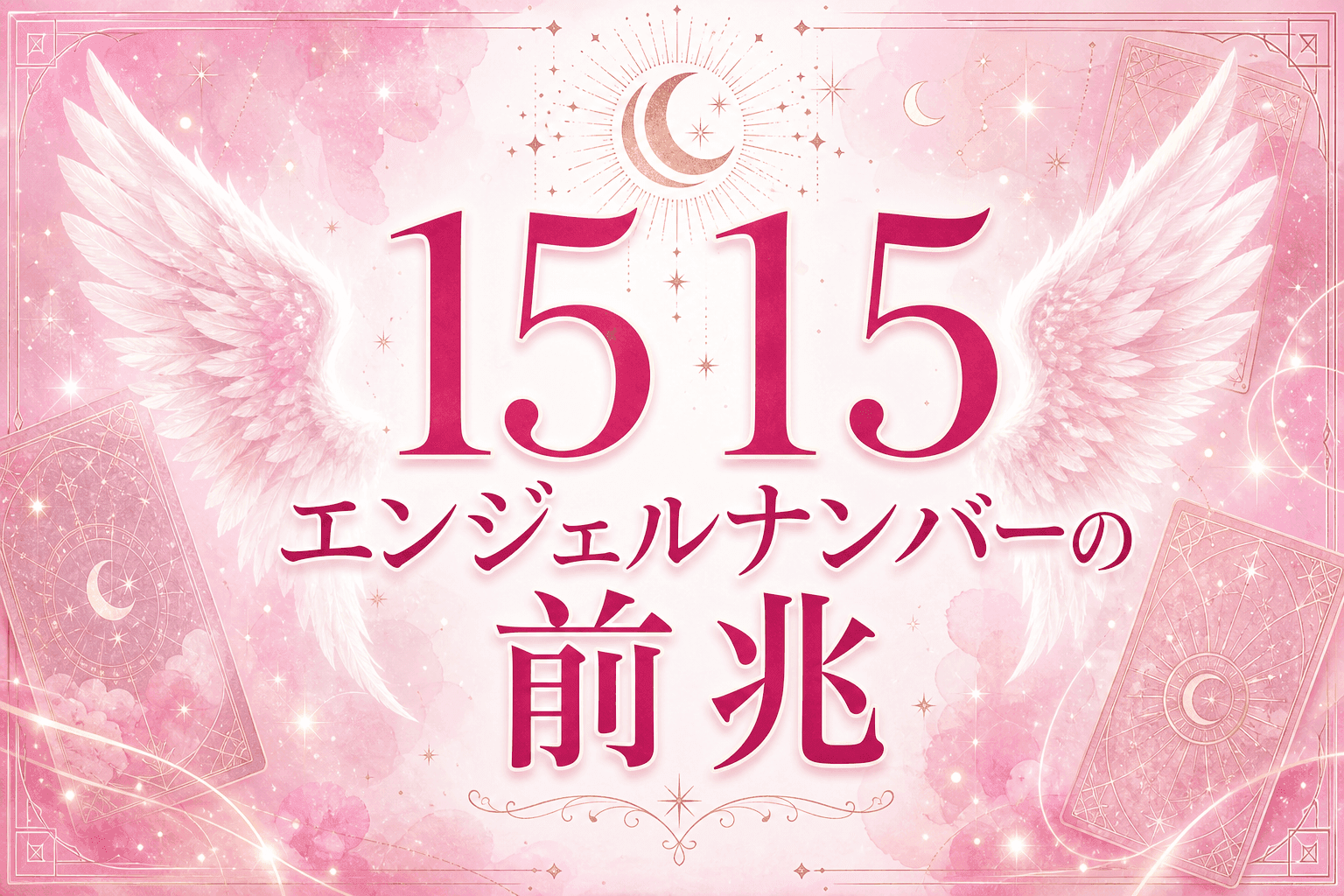 1515 エンジェルナンバーの前兆