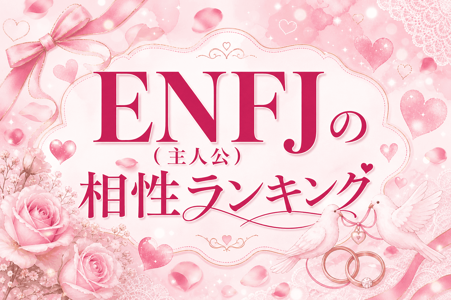ENFJ(主人公)の相性ランキング