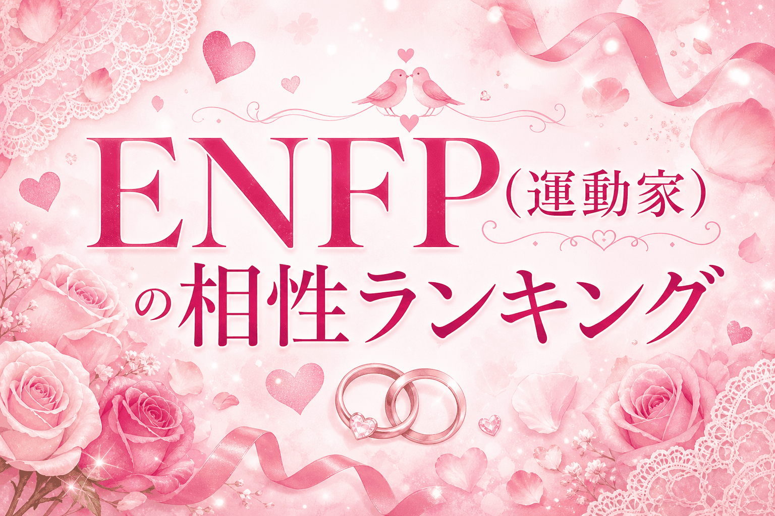 ENFP(運動家)の相性ランキング