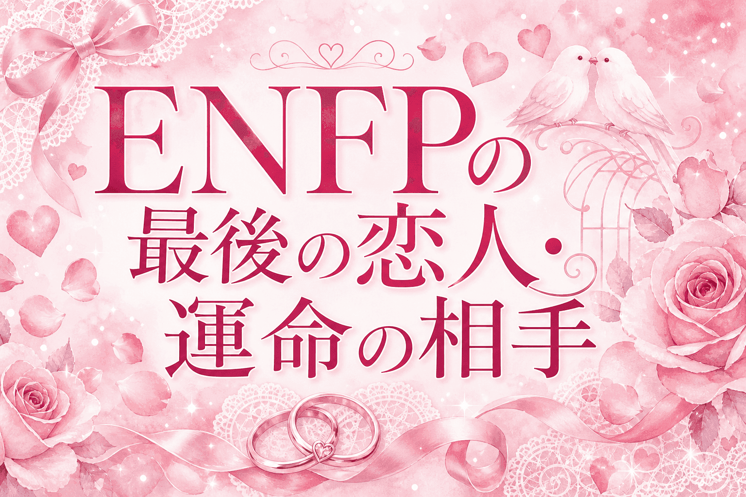 ENFPの最後の恋人・運命の相手