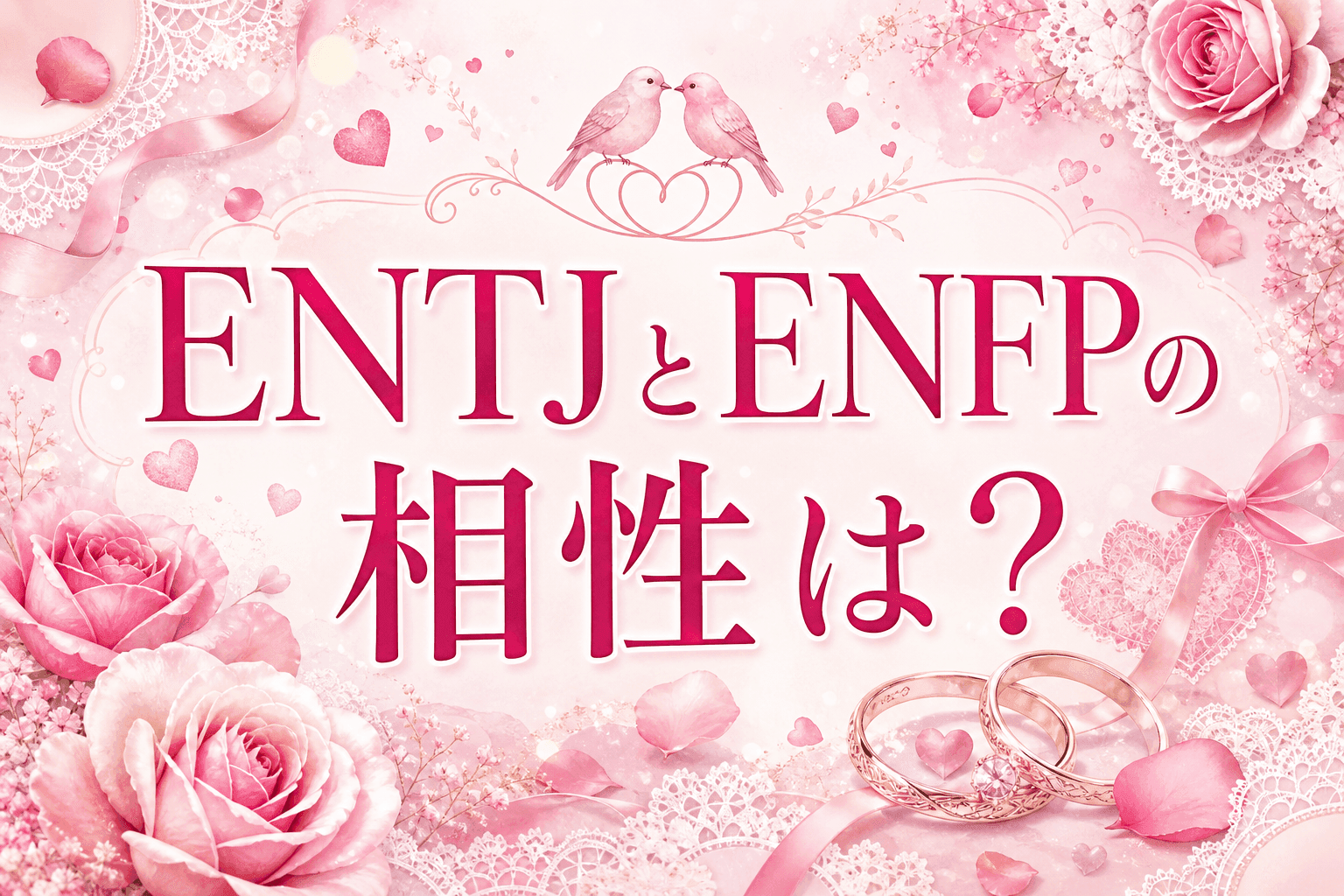 ENTJとENFPの相性