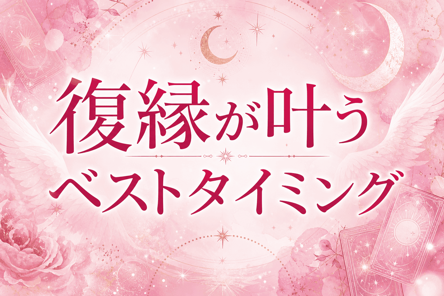 復縁できる時期|スピリチュアル視点