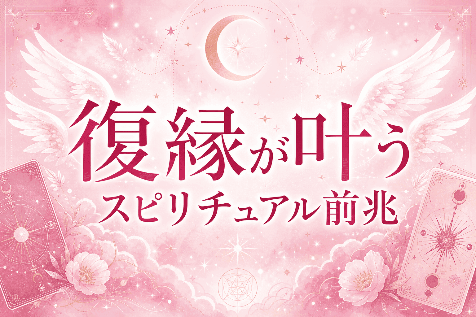 復縁ともう一度やり直したい|スピリチュアルサイン