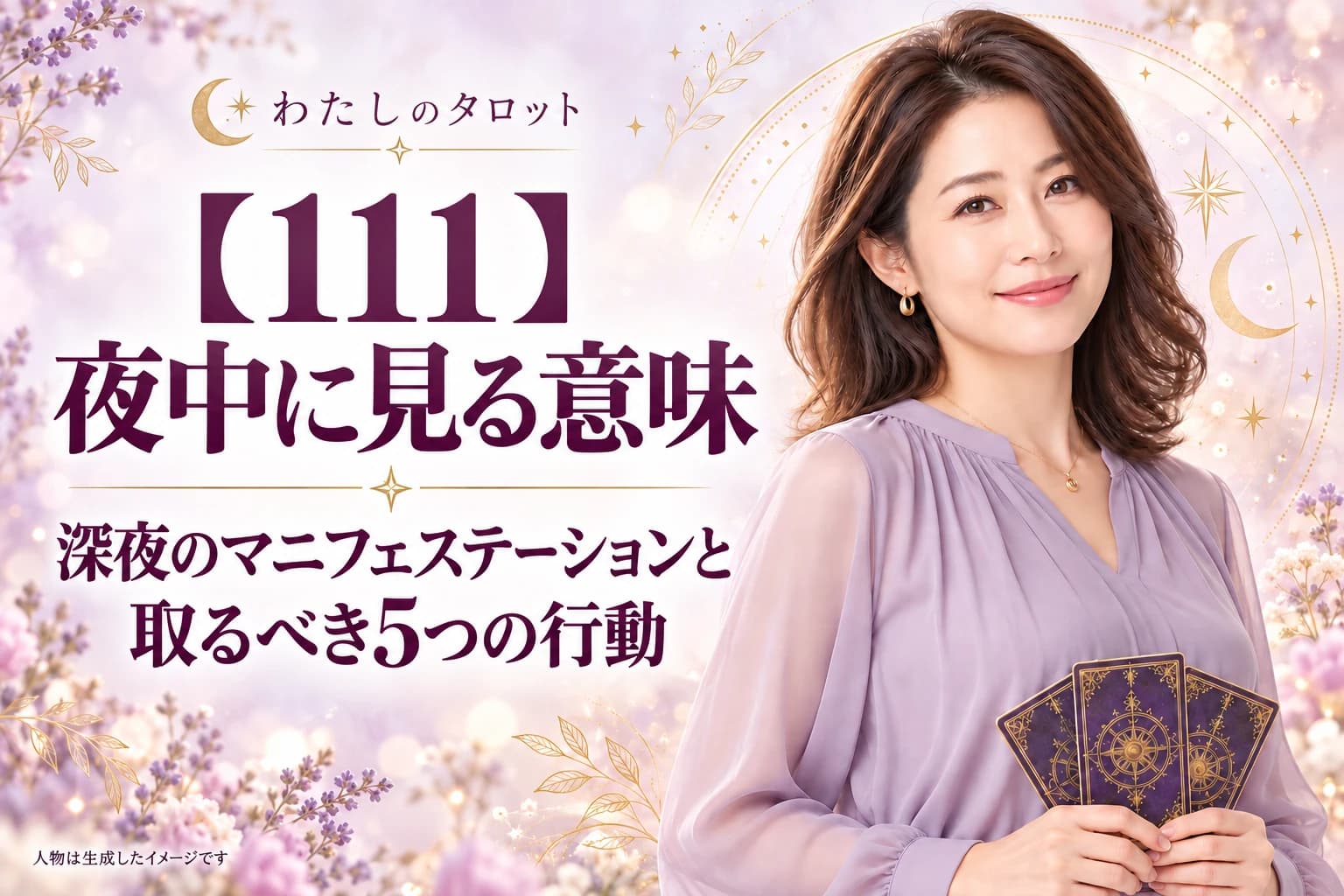 【111】夜中に見る意味|深夜のマニフェステーションと取るべき5つの行動