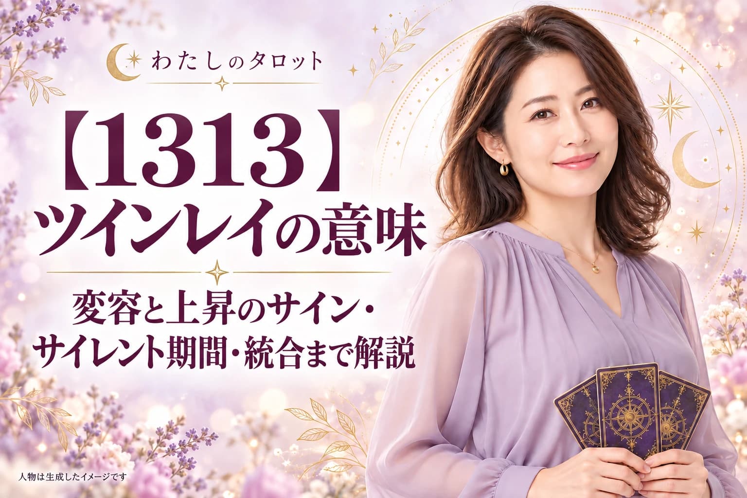 【1313】ツインレイの意味|変容と上昇のサイン・サイレント期間・統合まで解説
