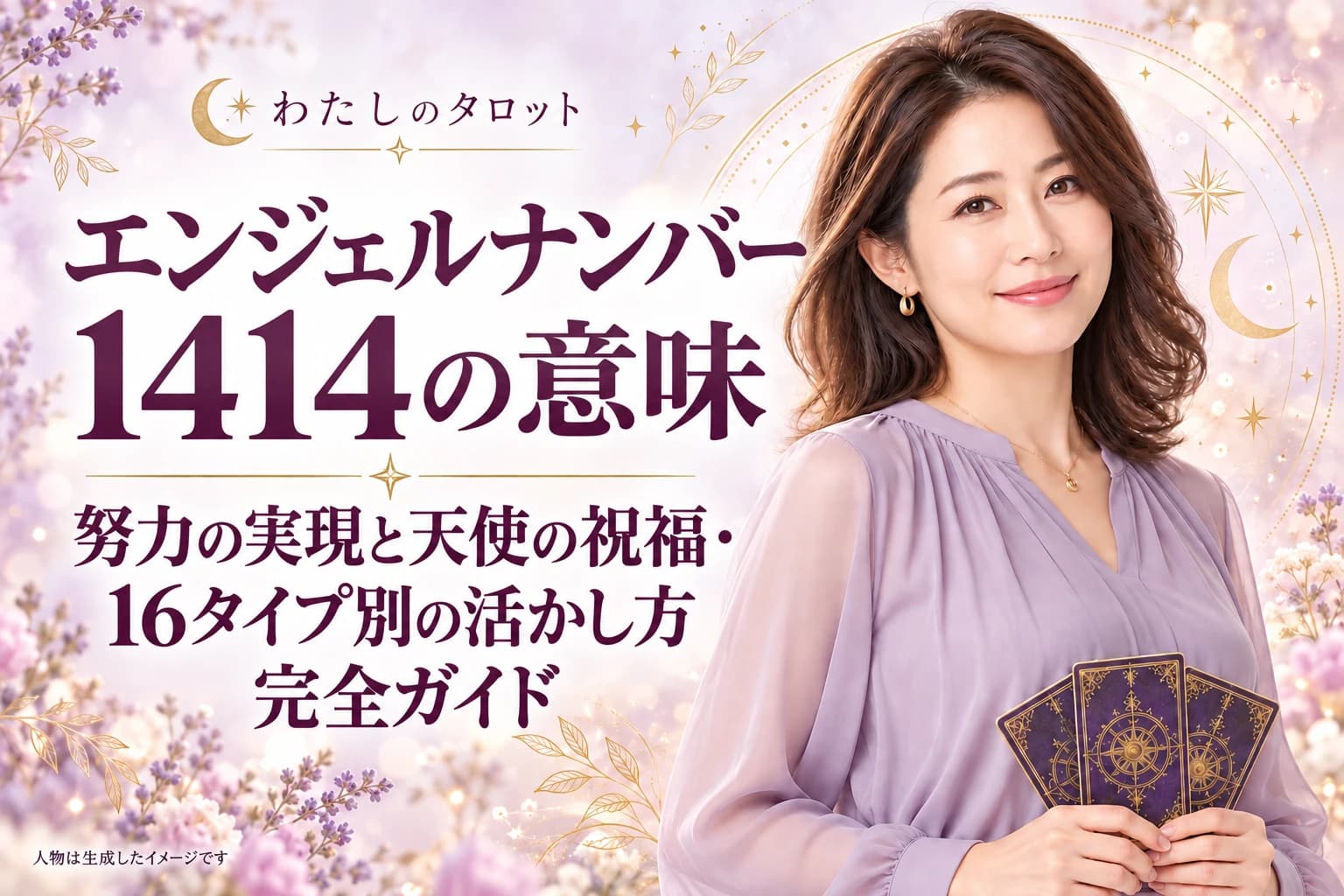 エンジェルナンバー1414の意味|努力の実現と天使の祝福・16タイプ別の活かし方完全ガイド