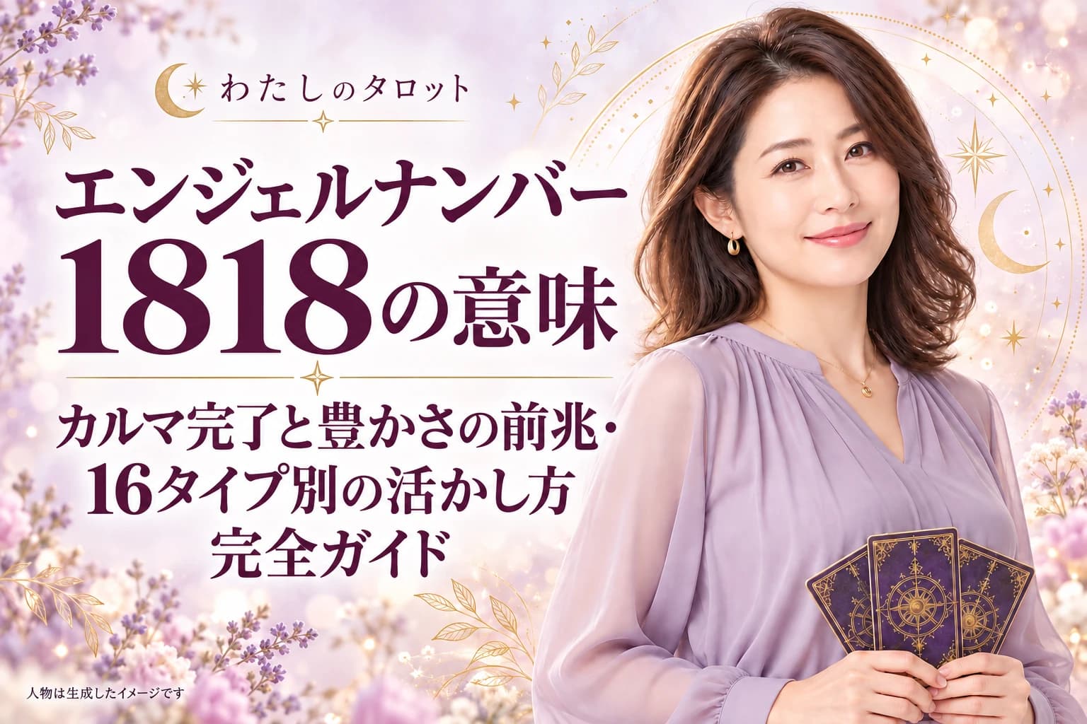 エンジェルナンバー1818の意味|カルマ完了と豊かさの前兆・16タイプ別の活かし方完全ガイド