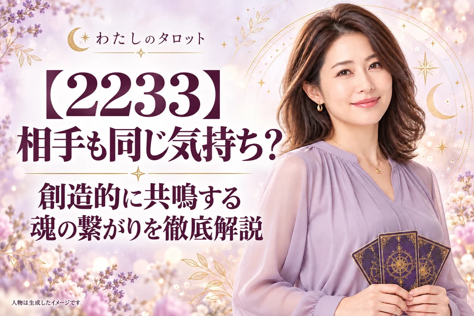 【2233】相手も同じ気持ち?創造的に共鳴する魂の繋がりを徹底解説