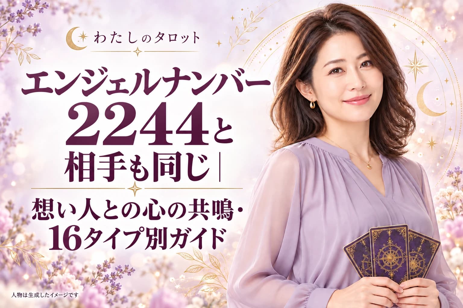 エンジェルナンバー2244と相手も同じ|想い人との心の共鳴・16タイプ別ガイド