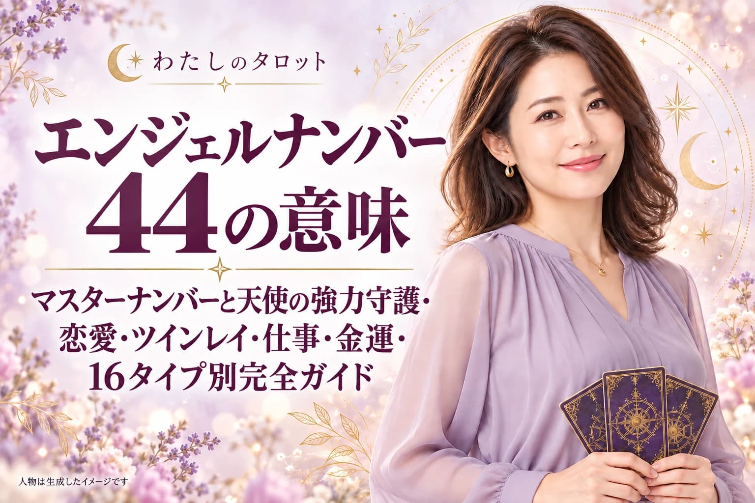 エンジェルナンバー44の意味|マスターナンバーと天使の強力守護・恋愛・ツインレイ・仕事・金運・16タイプ別完全ガイド