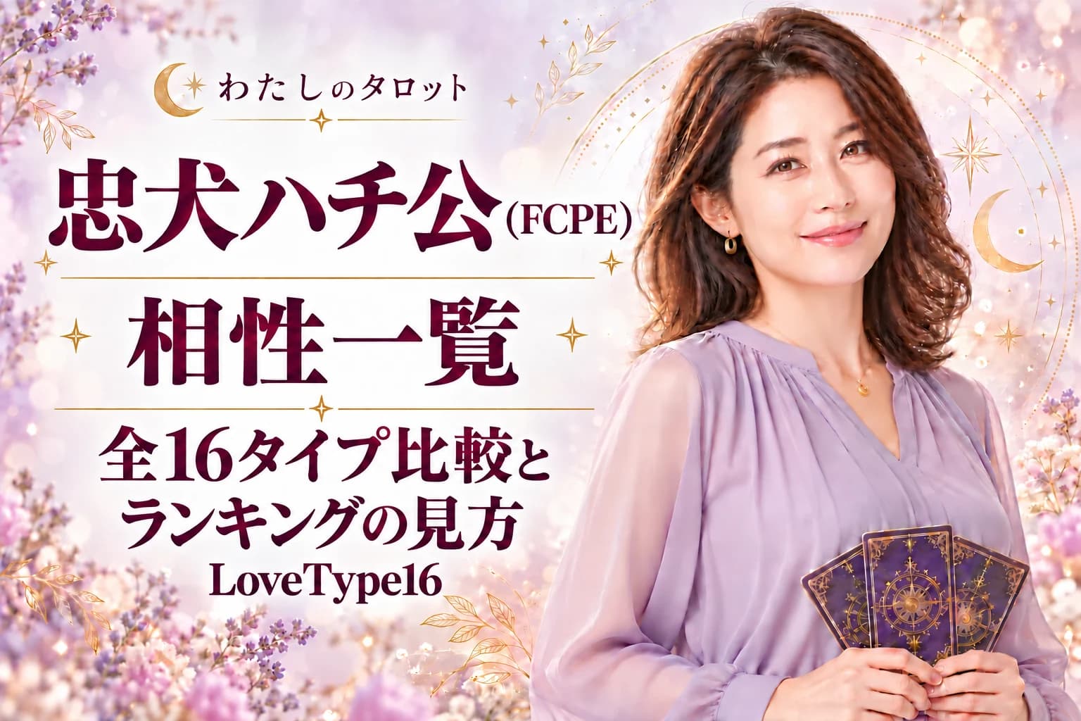 忠犬ハチ公(FCPE)の相性一覧|ランキングの見方と全16タイプ比較【LoveType16】
