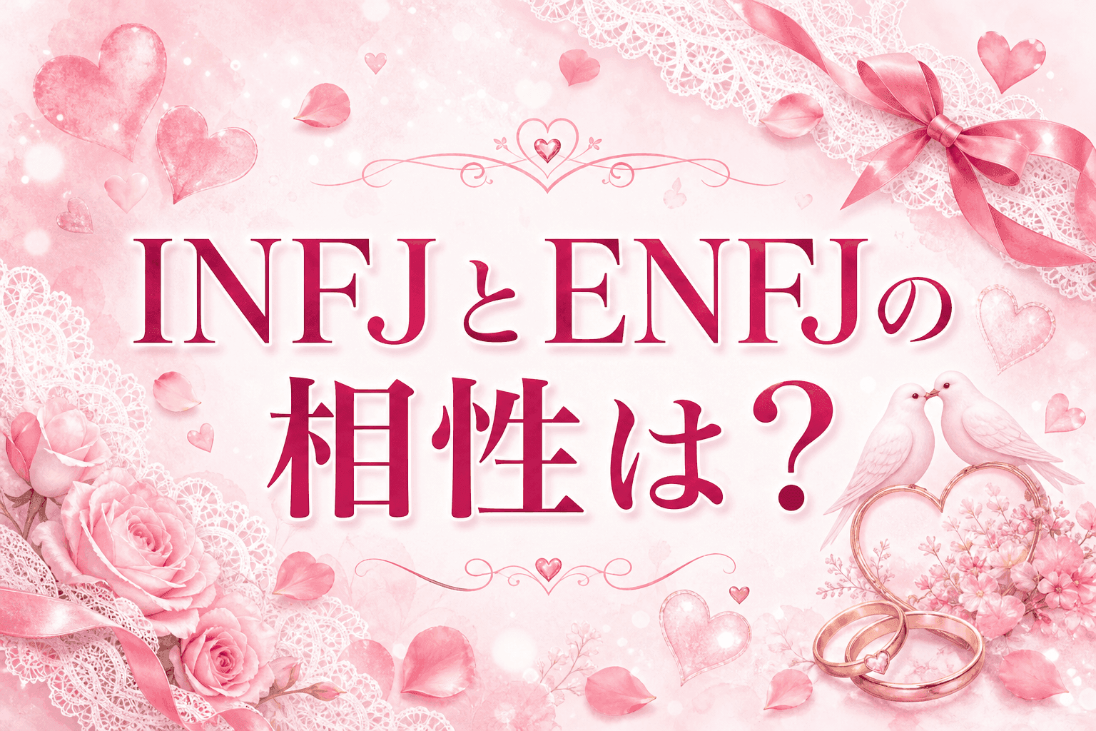 INFJとENFJの相性