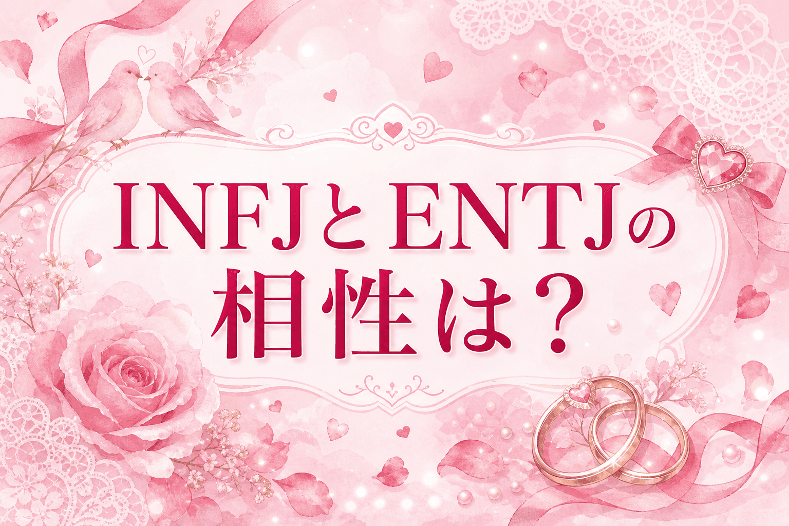 INFJとENTJの相性
