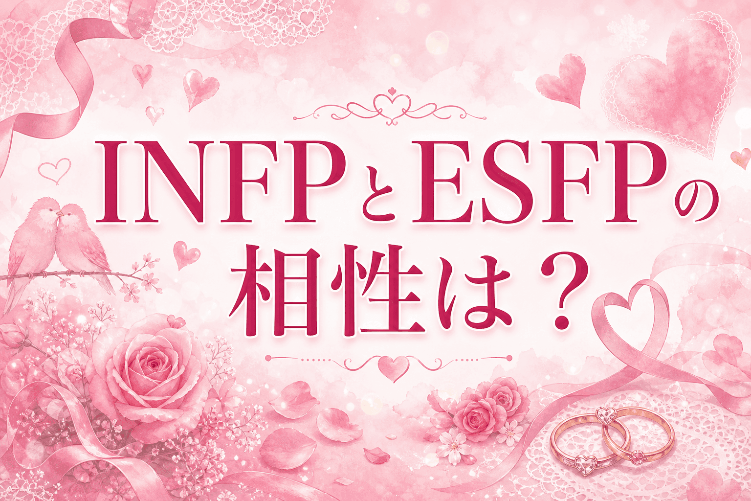 INFPとESFPの相性