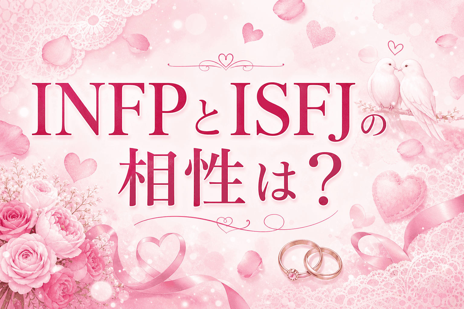 INFPとISFJの相性