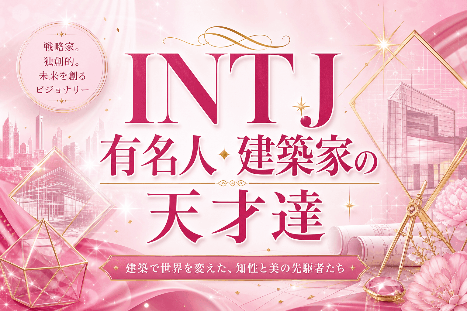 INTJ有名人・建築家の天才達