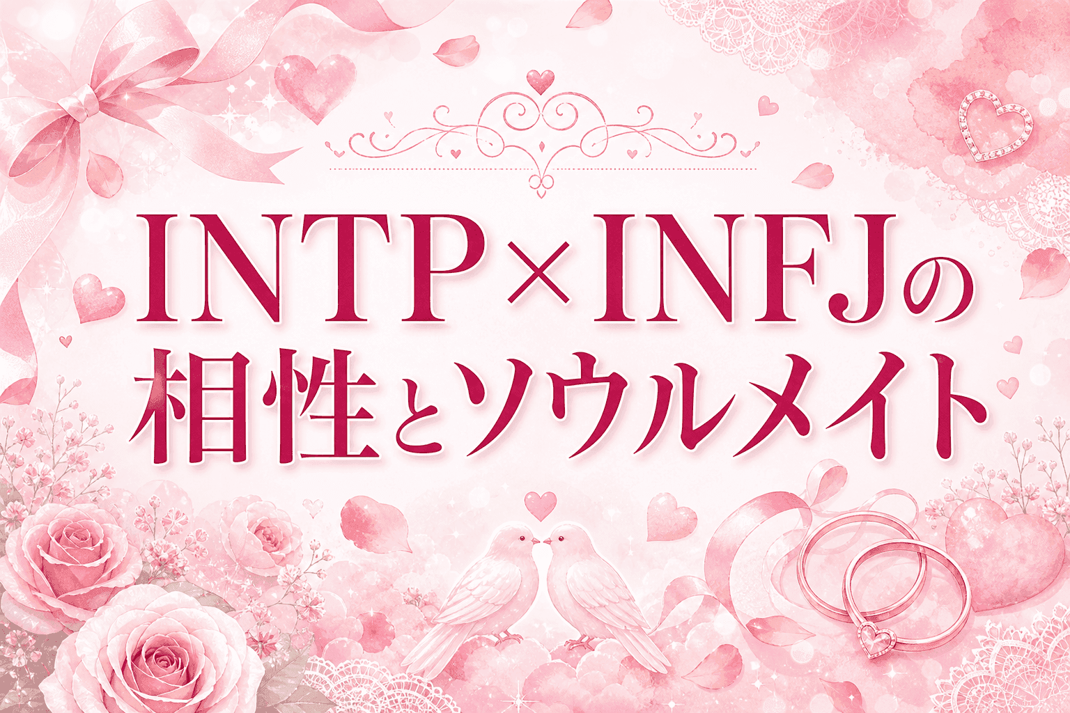 INTP×INFJの相性とソウルメイト