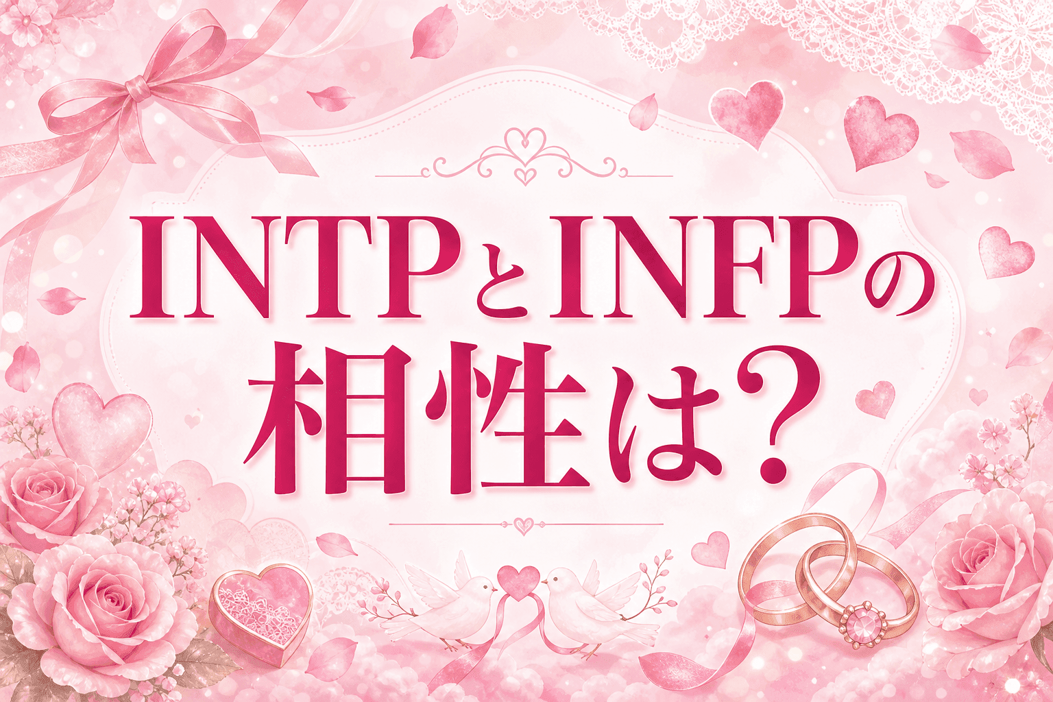 INTPとINFPの相性