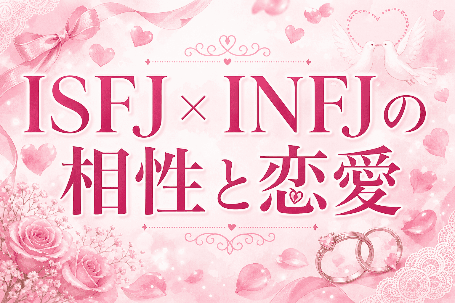 ISFJ×INFJの相性と恋愛