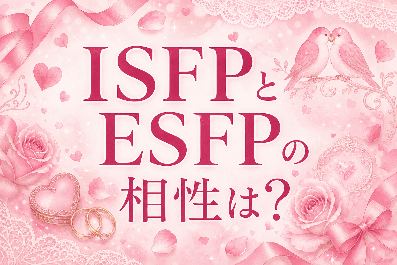 ISFPとESFPの相性