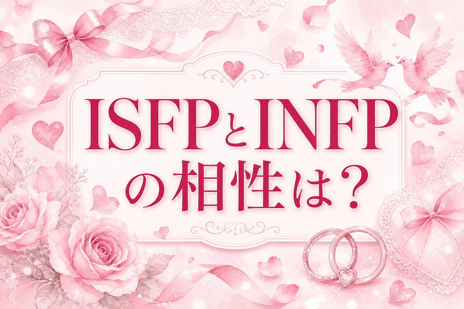 ISFPとINFPの相性