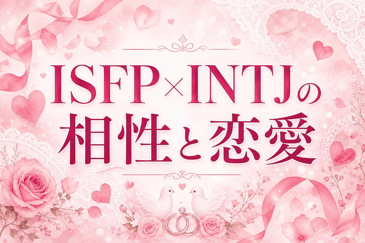 ISFP×INTJの相性と恋愛