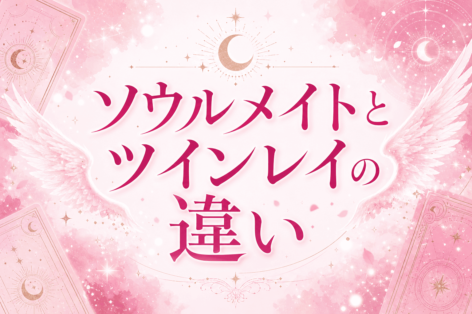ソウルメイトとツインレイの違い