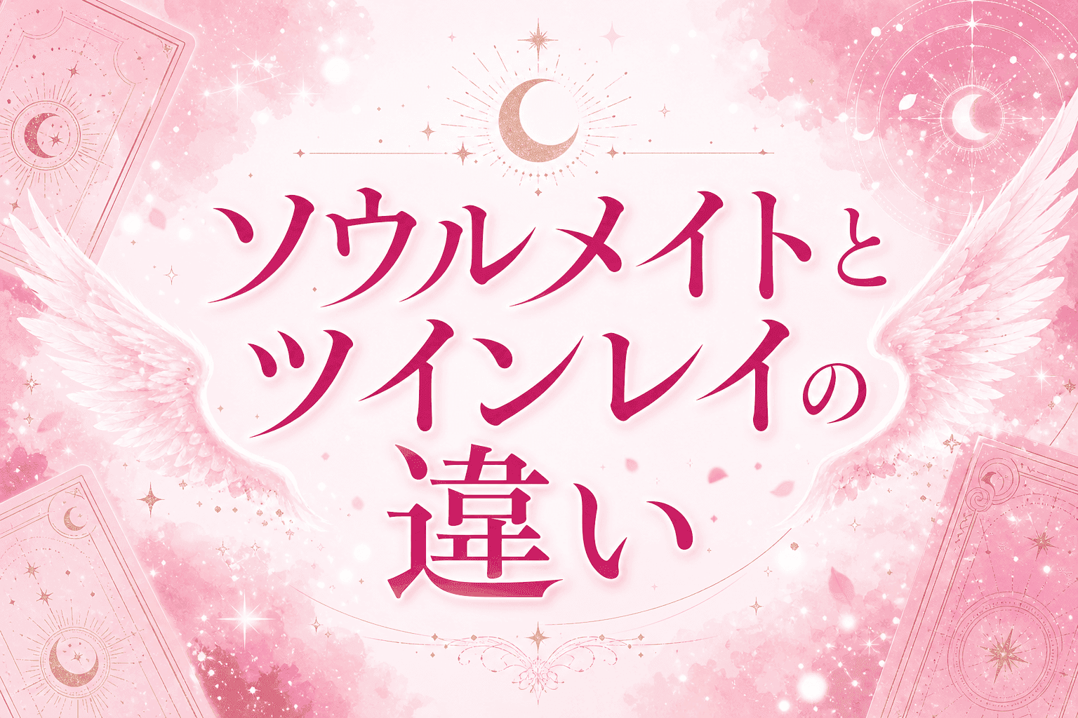 ソウルメイトとツインレイの違い