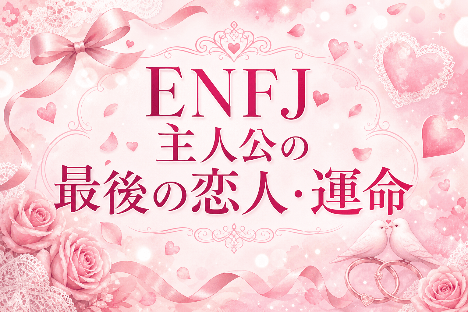 ENFJの『最後の恋人』とは｜ラブタイプ診断で見える運命の相手