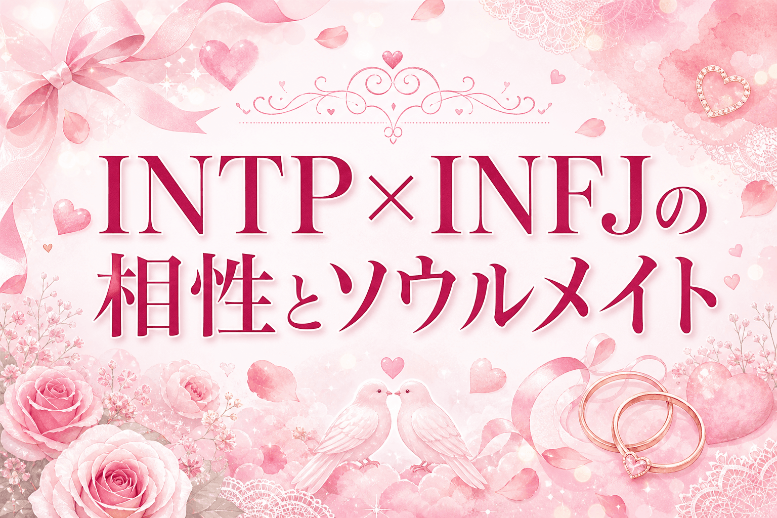 INTPとINFJの相性｜論理学者×提唱者の恋愛・友情・仕事を解説
