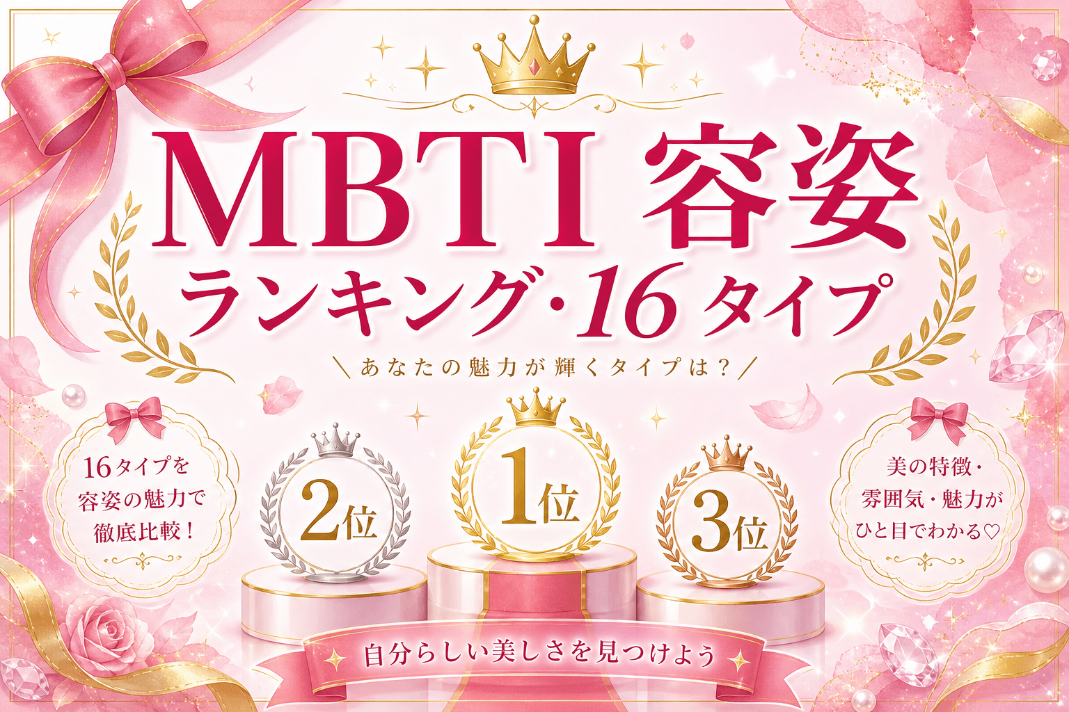 MBTI容姿ランキング｜外見が良いと言われやすいタイプの特徴と理由を解説