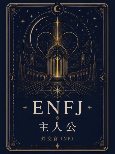 ENFJ(主人公)のタロットカード